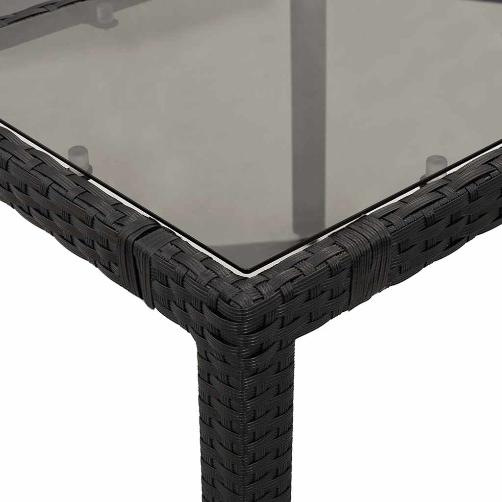 8721102487217_g_en_hd_5 vidaXL 9 Piece Garden Bistro Set with Cushions Black Poly Rattan - Image 7