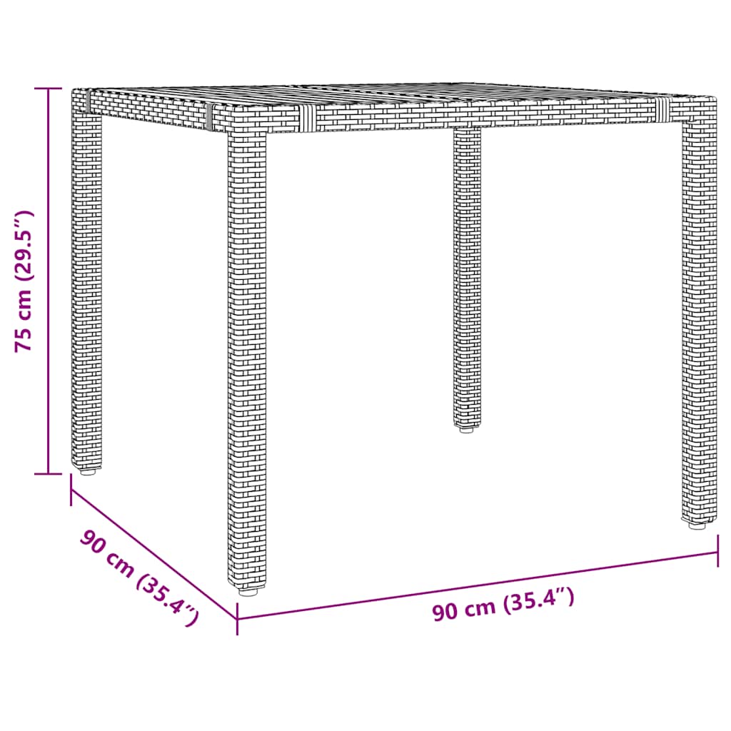 8721102487477_g_en_hd_10 vidaXL 5 Piece Garden Bistro Set with Cushions Grey Poly Rattan - Image 12