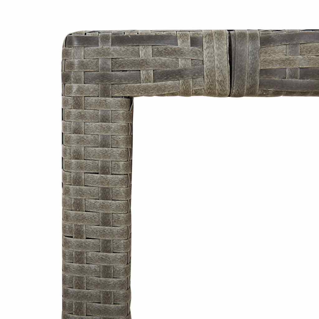 8721102487477_g_en_hd_4 vidaXL 5 Piece Garden Bistro Set with Cushions Grey Poly Rattan - Image 6