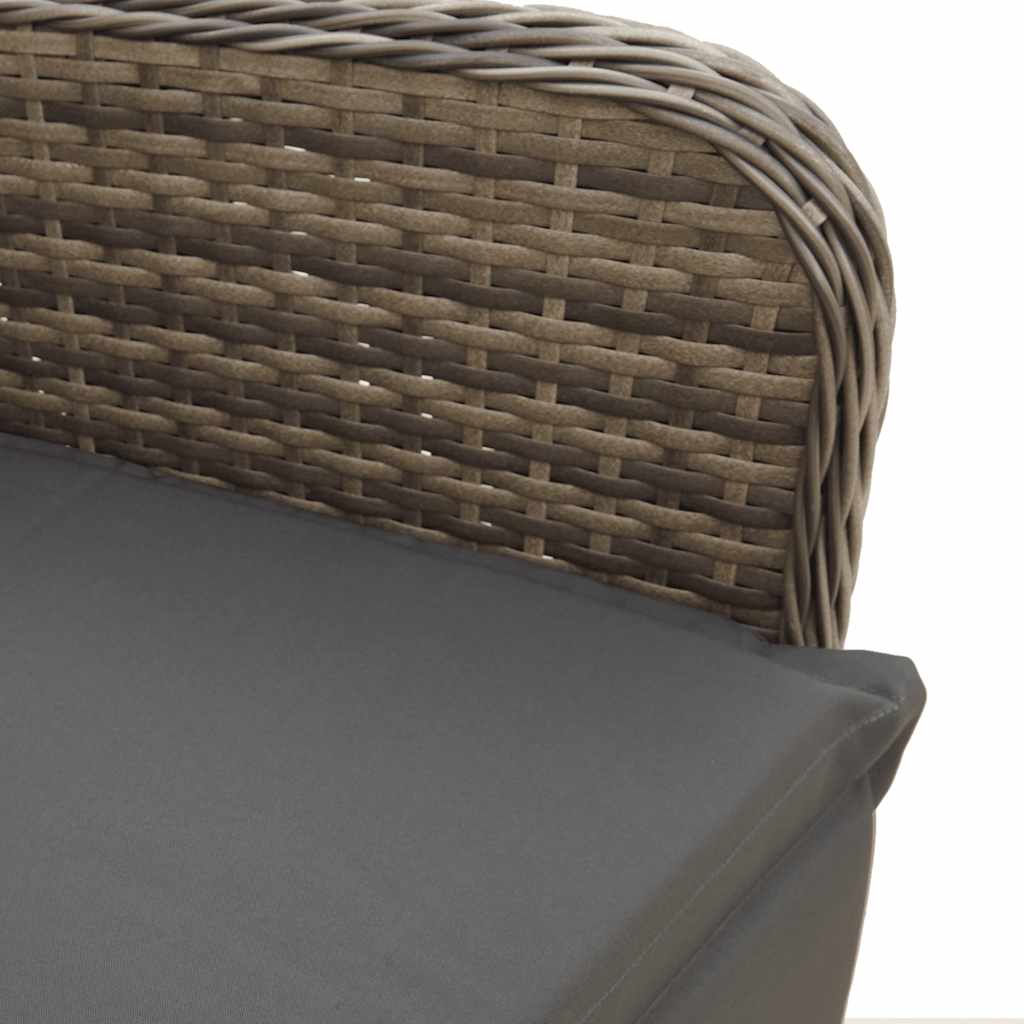 8721102487620_g_en_hd_6 vidaXL 5 Piece Garden Bistro Set with Cushions Grey Poly Rattan - Image 8