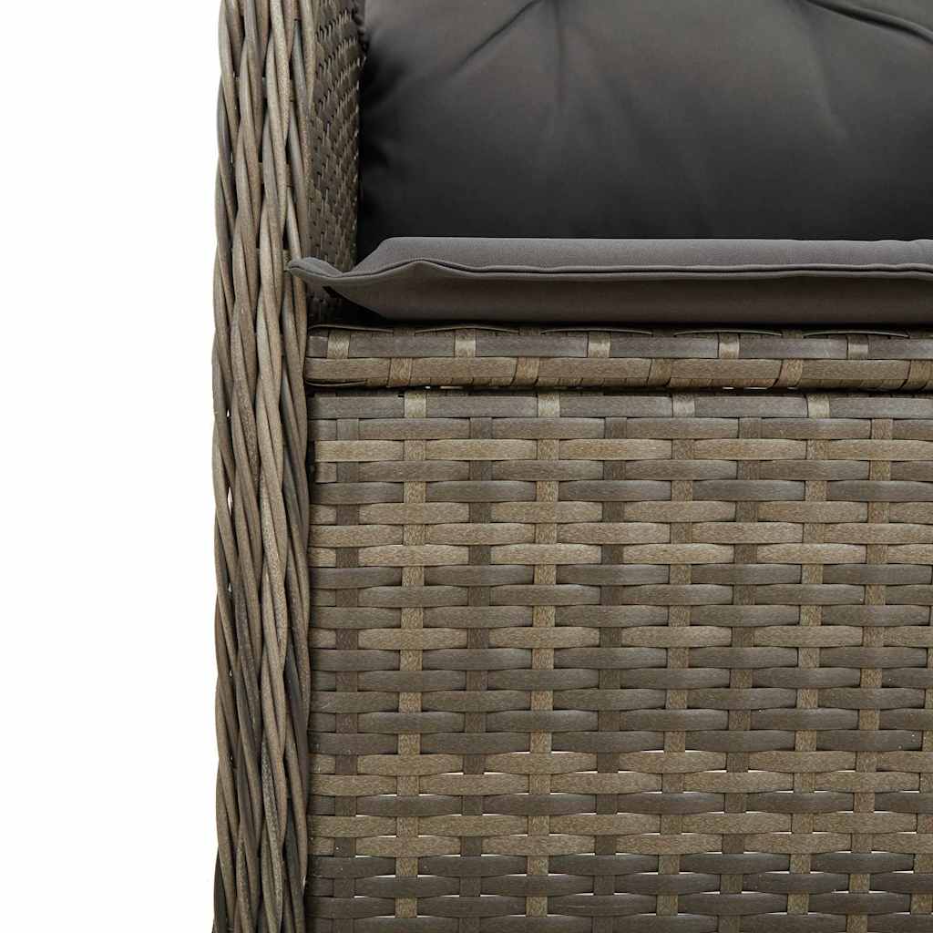 8721102487637_g_en_hd_3 vidaXL 7 Piece Garden Bistro Set with Cushions Grey Poly Rattan - Image 5
