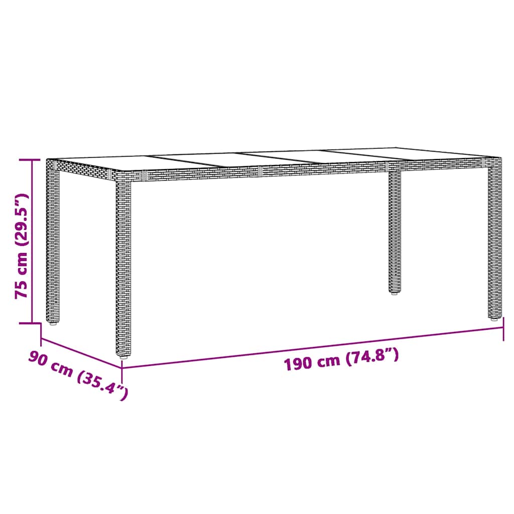 8721102487637_g_en_hd_6 vidaXL 7 Piece Garden Bistro Set with Cushions Grey Poly Rattan - Image 8