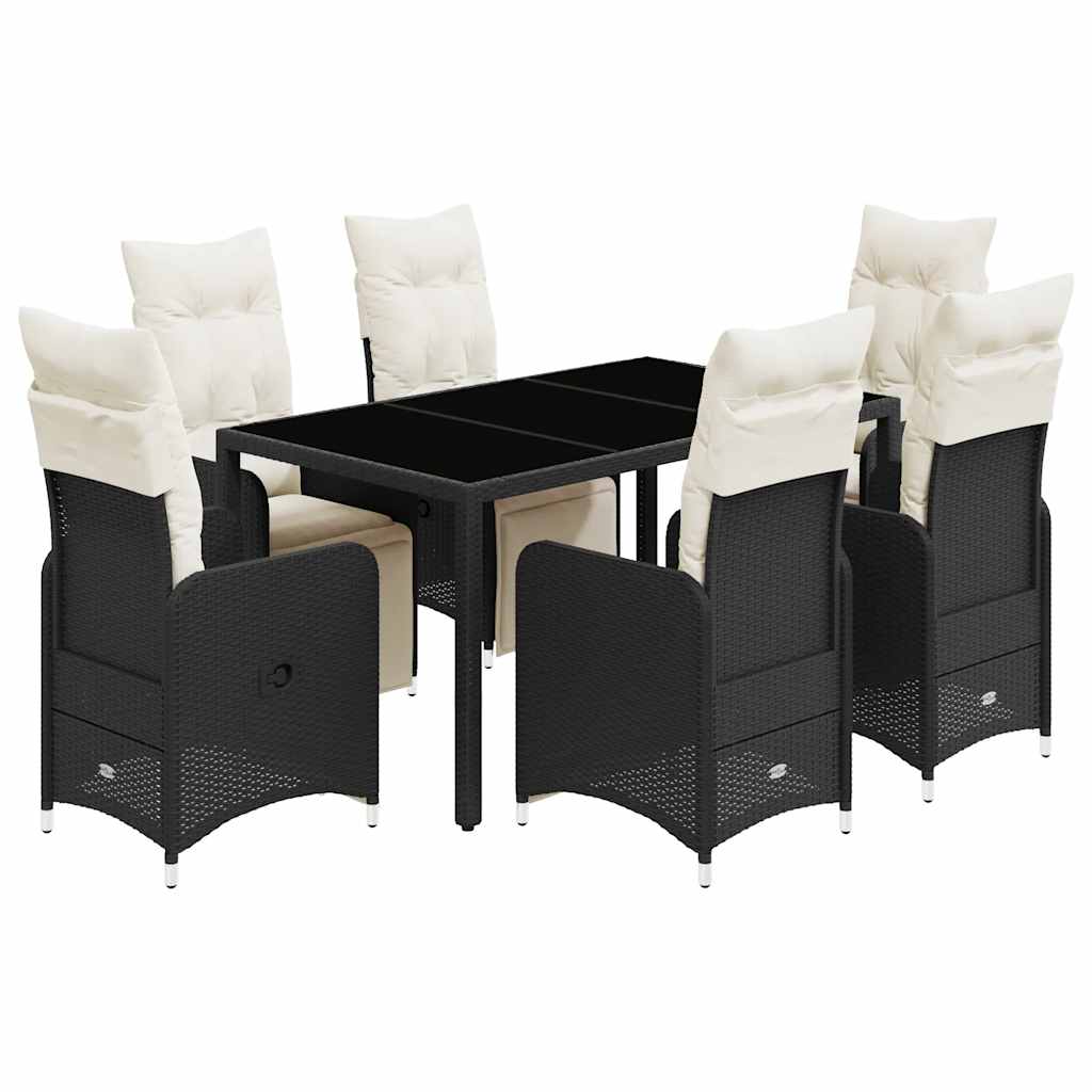 8721102488641_a_en_hd_1 vidaXL 7 Piece Garden Bistro Set with Cushions Black Poly Rattan - Image 2