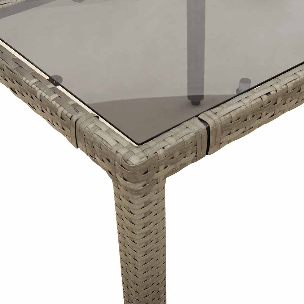 8721102488955_g_en_hd_3 vidaXL 7 Piece Garden Bistro Set with Cushions Grey Poly Rattan - Image 5