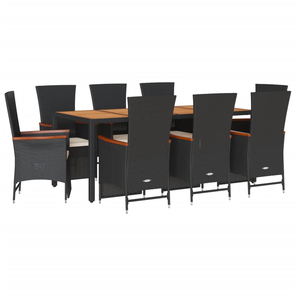 8721102492624_a_en_hd_1 vidaXL 9 Piece Garden Dining Set with Cushions Black Poly Rattan - Image 2