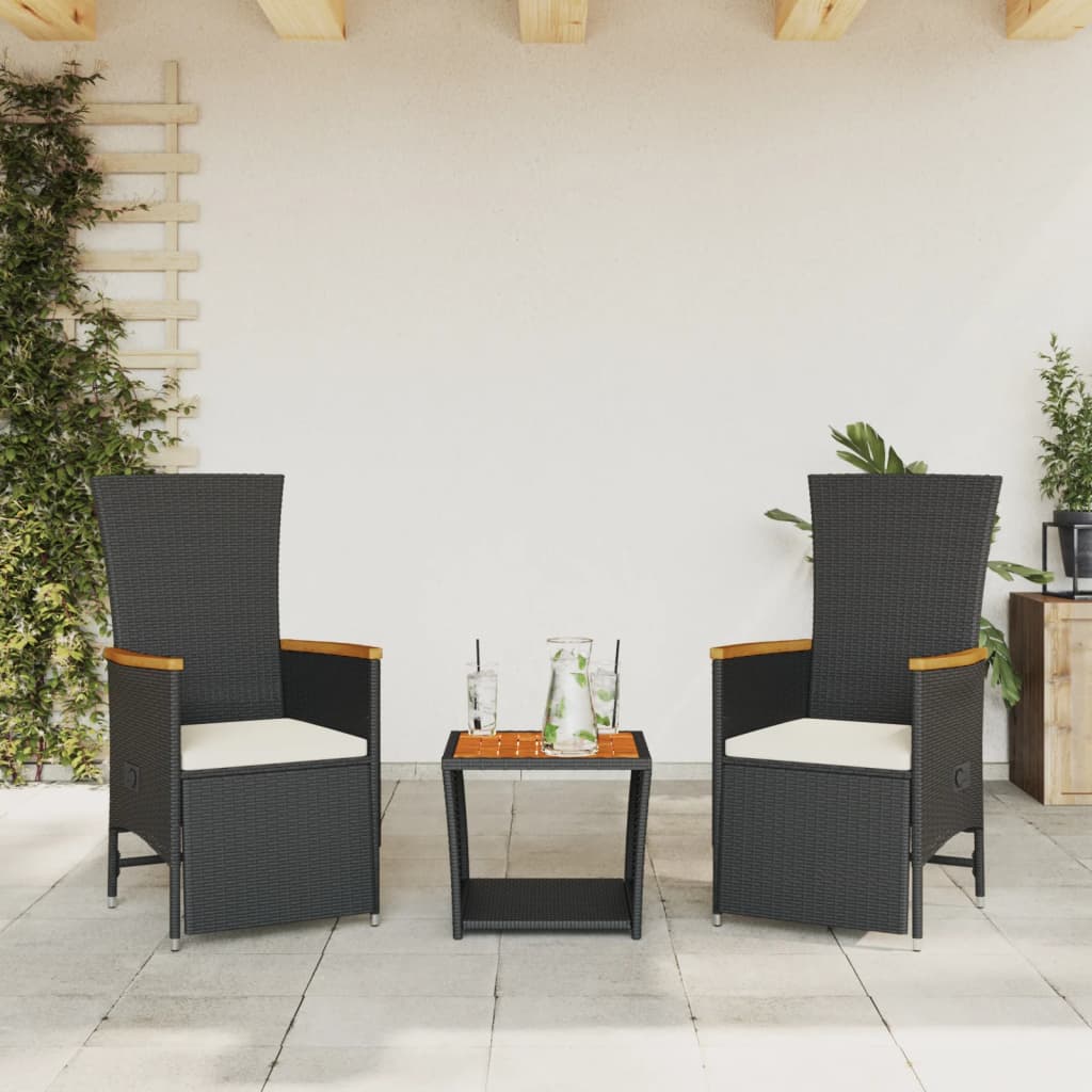 8721102492853_m_en_hd_1 vidaXL 3 Piece Garden Dining Set with Cushions Black Poly Rattan - Image 1