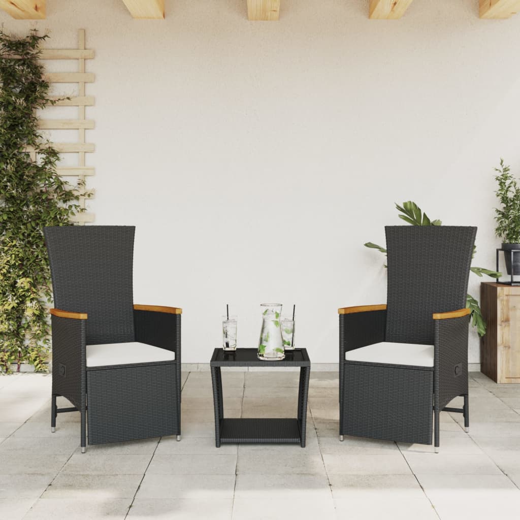 8721102492877_m_en_hd_1 vidaXL 3 Piece Garden Dining Set with Cushions Black Poly Rattan - Image 1