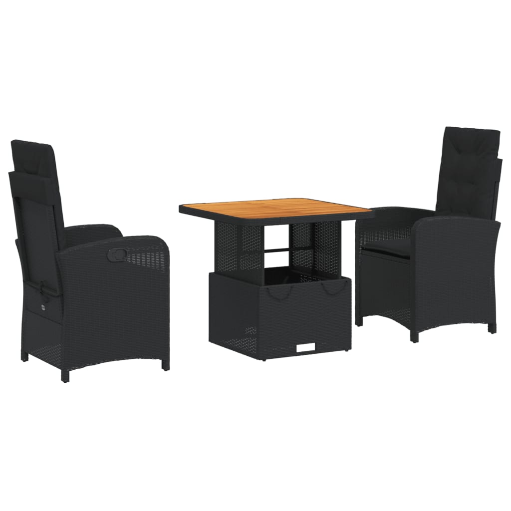 8721102499562_a_en_hd_1 vidaXL 3 Piece Garden Dining Set with Cushions Black Poly Rattan - Image 2
