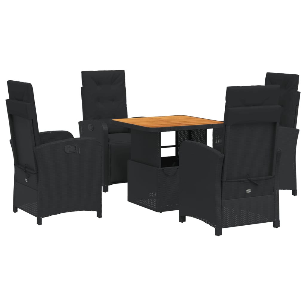 8721102499593_a_en_hd_1 vidaXL 5 Piece Garden Dining Set with Cushions Black Poly Rattan - Image 2