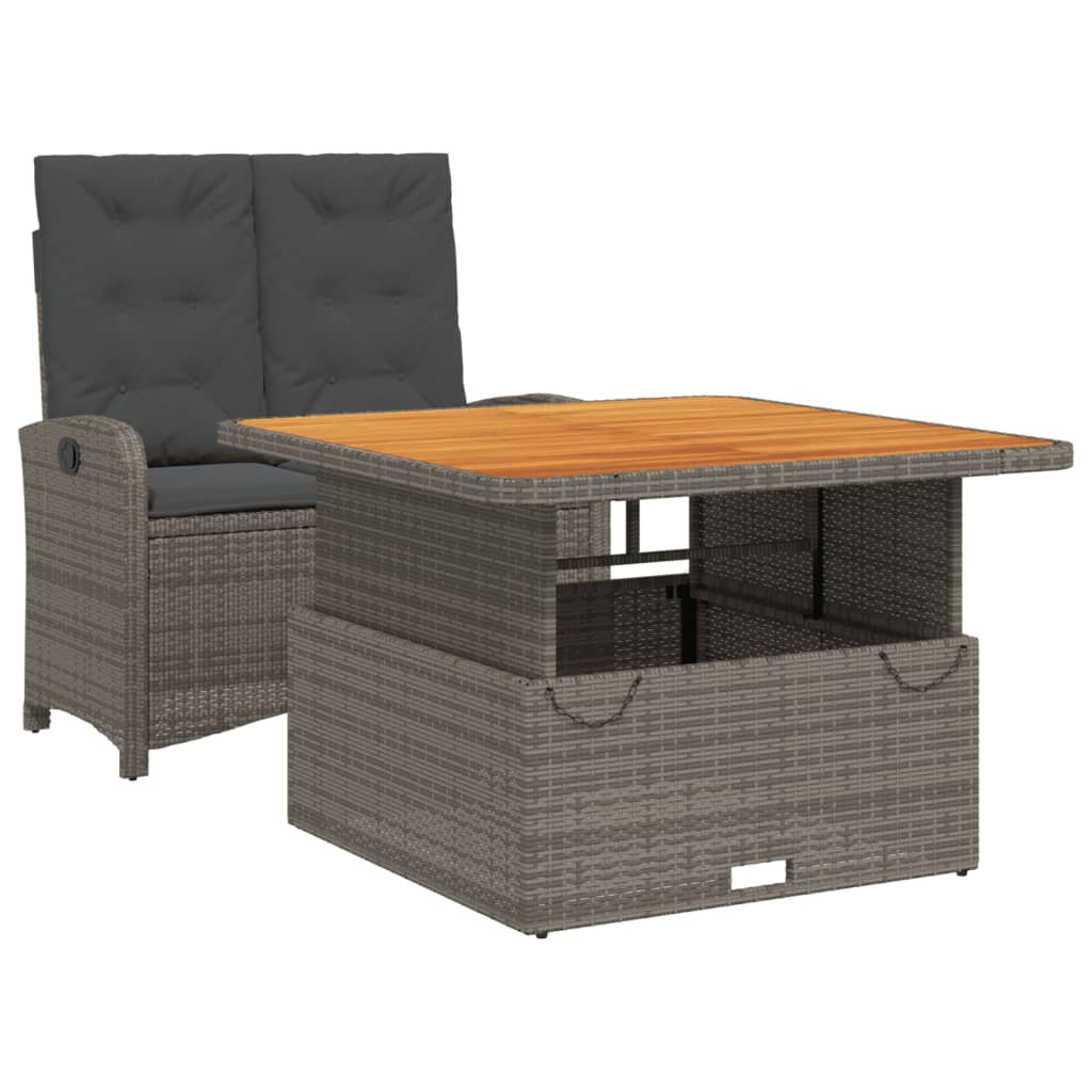 8721102499746_a_en_hd_1 vidaXL 2 Piece Garden Dining Set with Cushions Grey Poly Rattan - Image 2