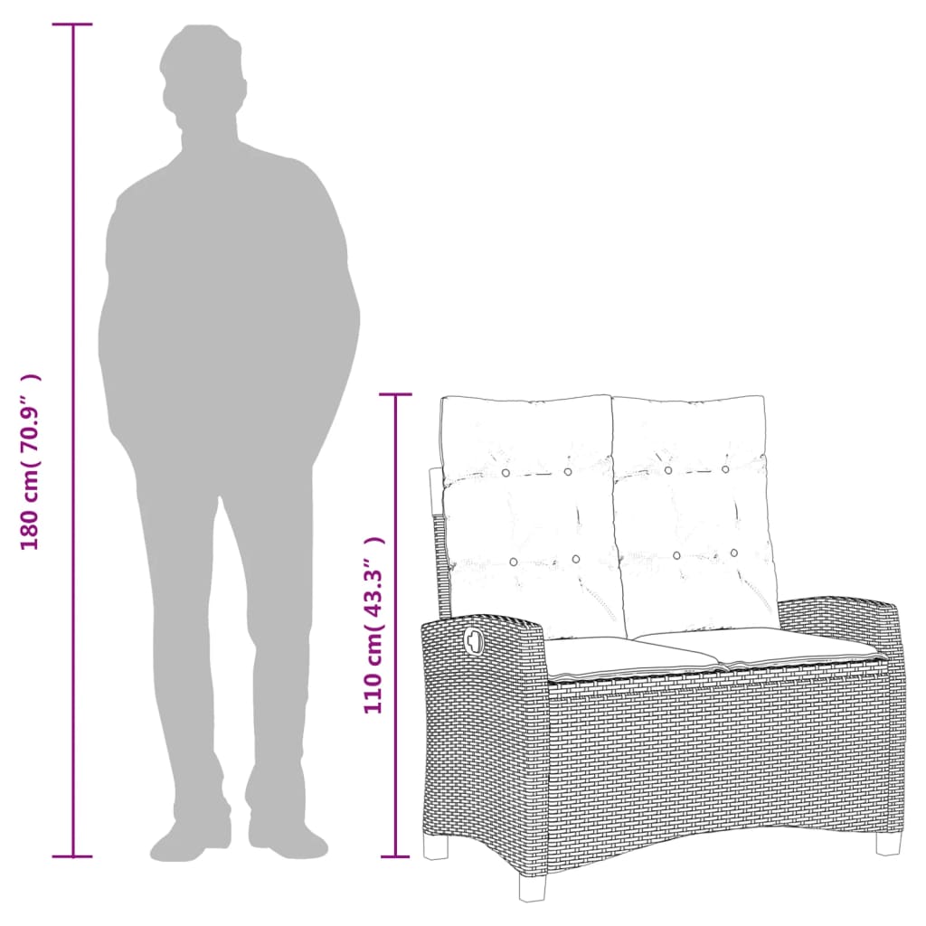 8721102500343_g_en_hd_9 vidaXL 2 Piece Garden Dining Set with Cushions Grey Poly Rattan - Image 11