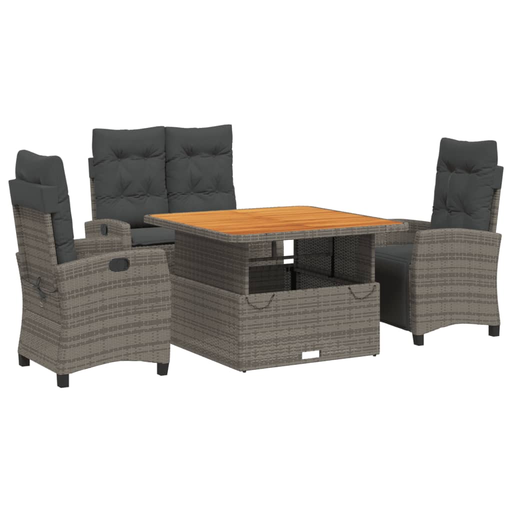 8721102500367_a_en_hd_1 vidaXL 4 Piece Garden Dining Set with Cushions Grey Poly Rattan - Image 2