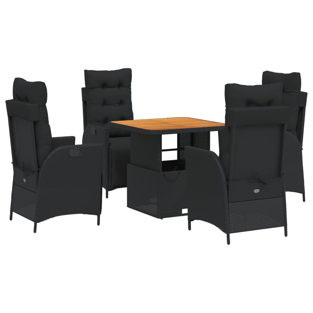 8721102500794_a_en_hd_1 vidaXL 5 Piece Garden Dining Set with Cushions Black Poly Rattan - Image 2