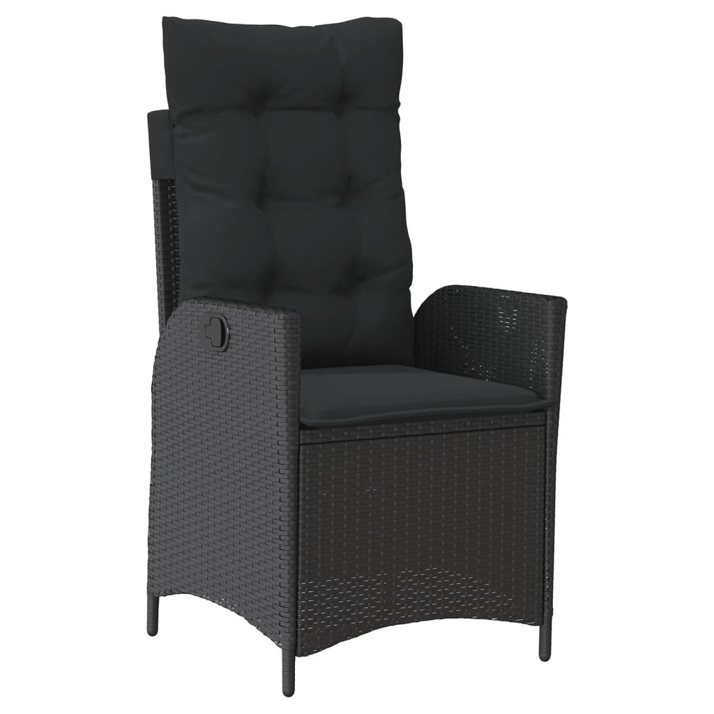 8721102500800_g_en_hd_2 vidaXL 5 Piece Garden Dining Set with Cushions Black Poly Rattan - Image 4