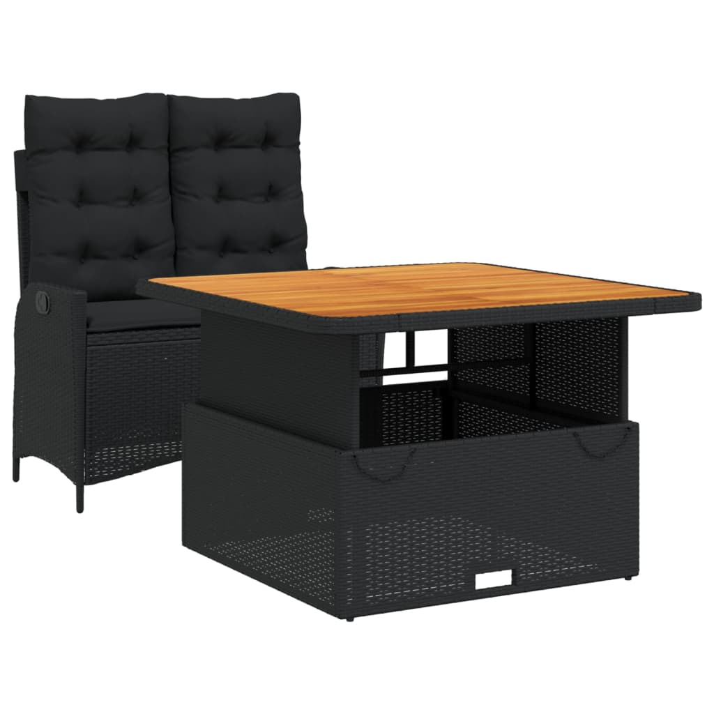 8721102500824_a_en_hd_1 vidaXL 2 Piece Garden Dining Set with Cushions Black Poly Rattan - Image 2