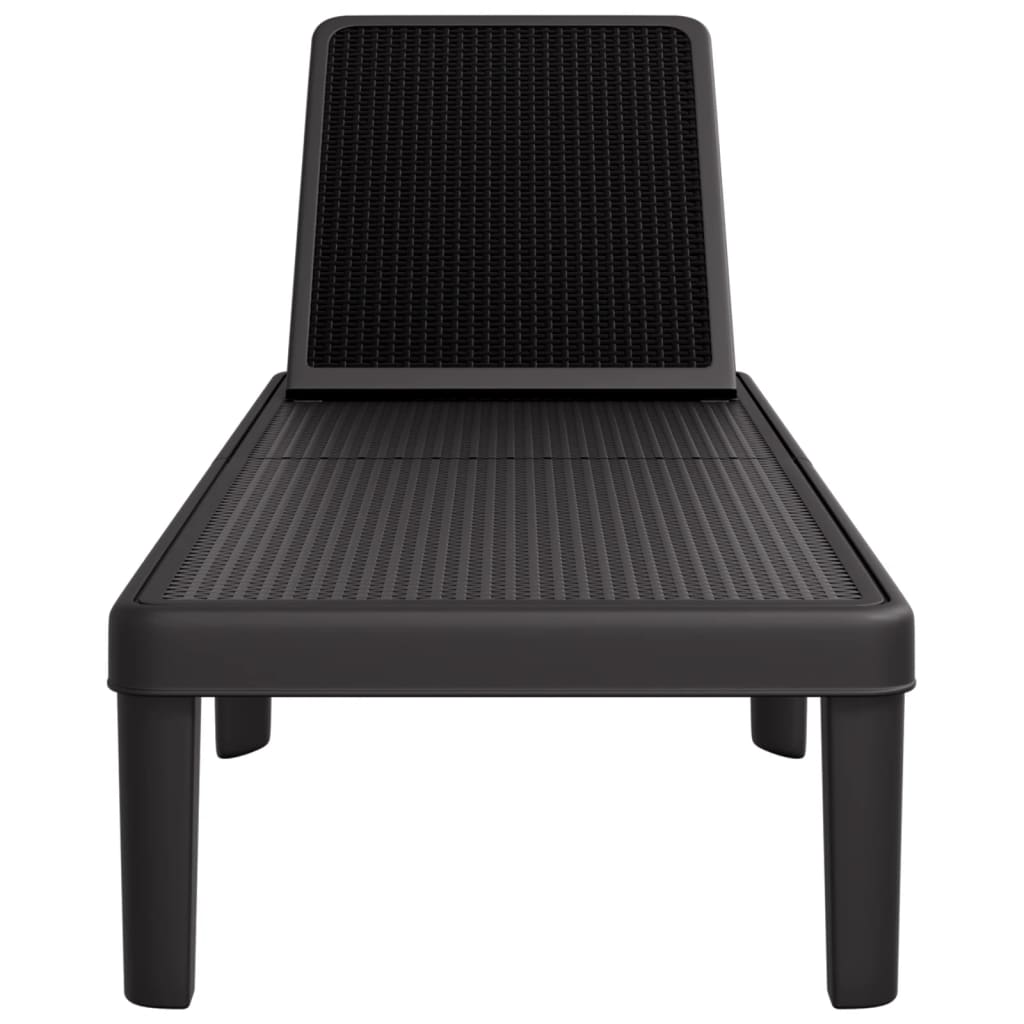 8721102554322_g_en_hd_2 vidaXL 4-Way Height Adjustable Sun Lounger 155.5x57x28 cm Polypropylene - Image 4