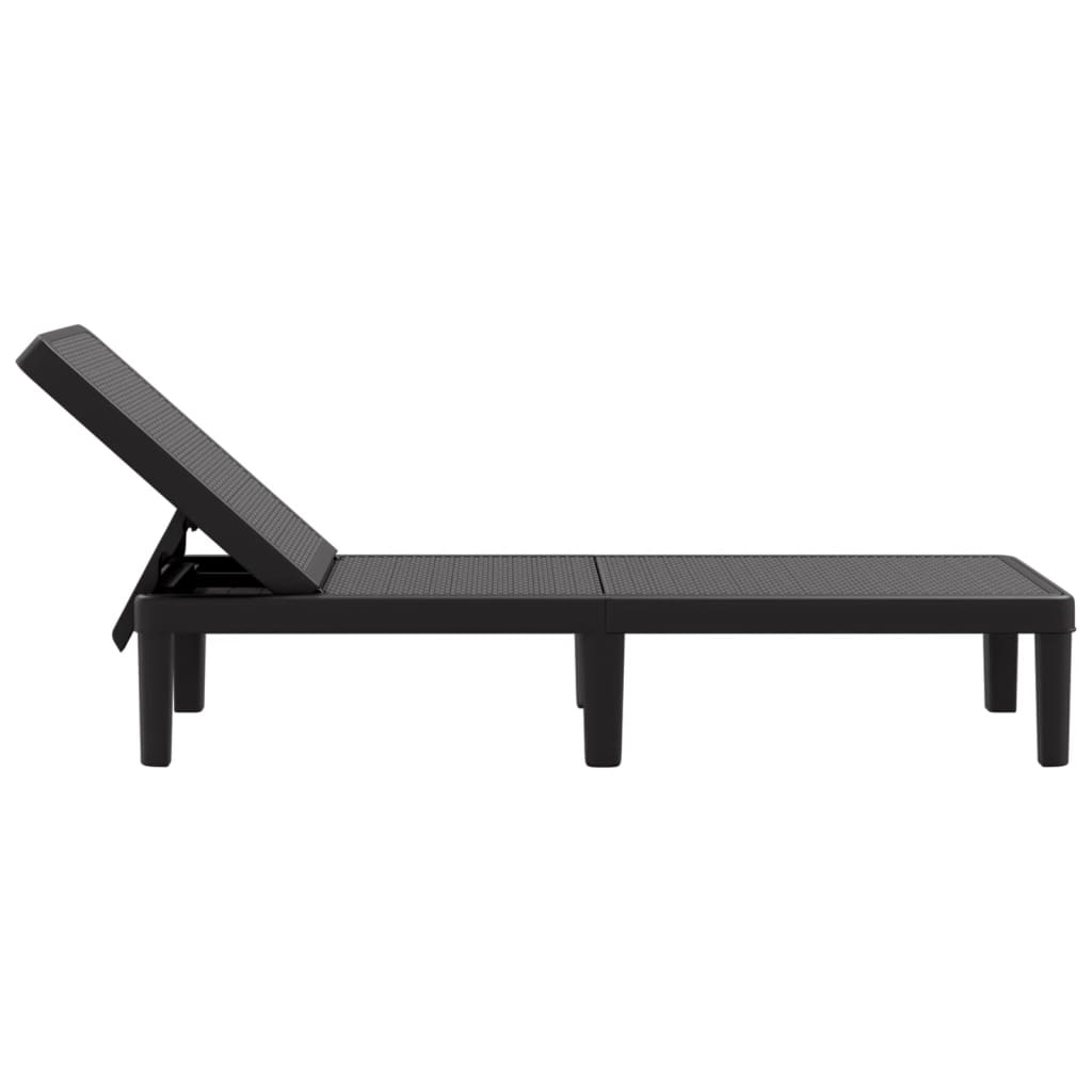 8721102554322_g_en_hd_3 vidaXL 4-Way Height Adjustable Sun Lounger 155.5x57x28 cm Polypropylene - Image 5