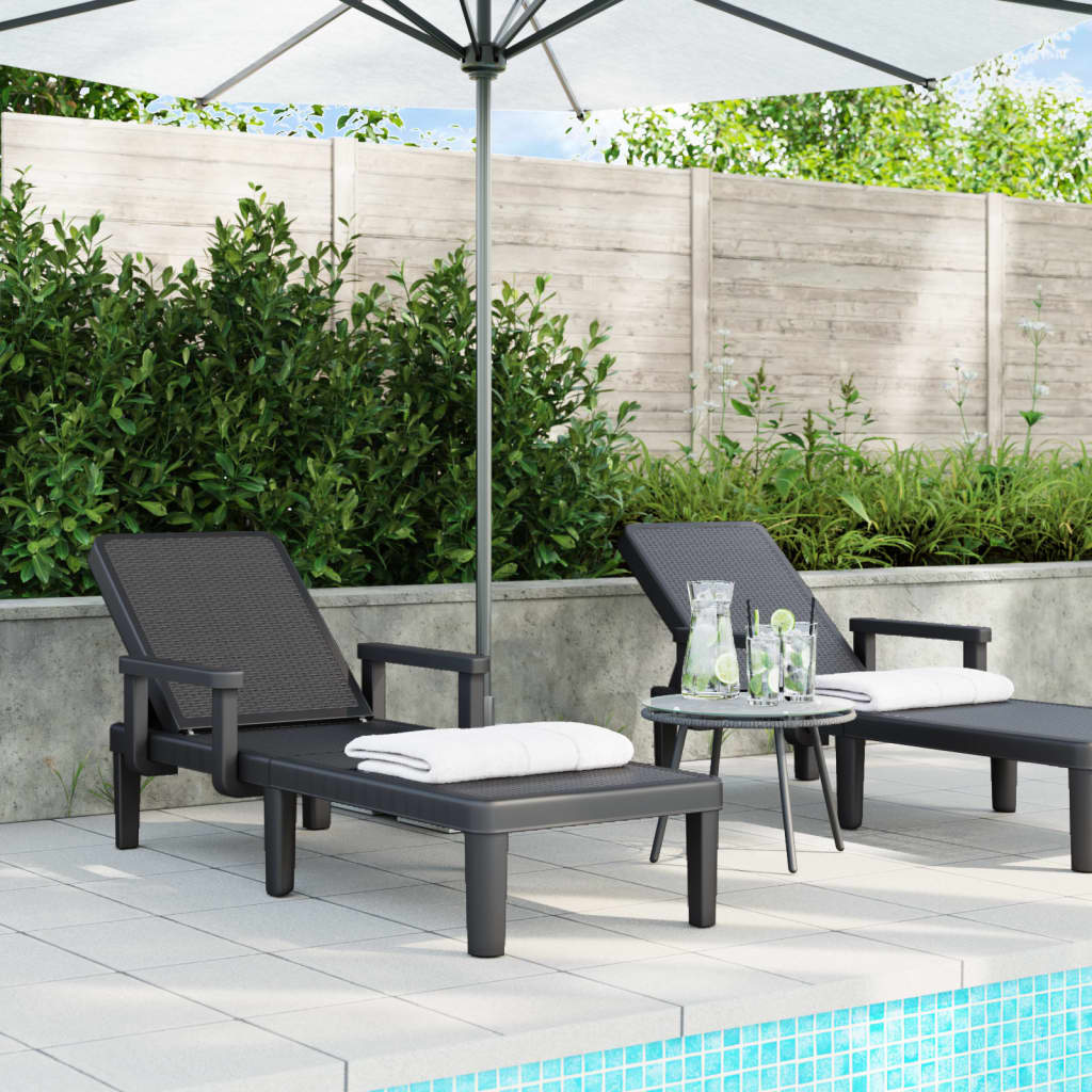 8721102554346_g_en_hd_1 vidaXL 4-Way Height Adjustable Sun Lounger 155.5x57x28 cm Polypropylene - Image 3