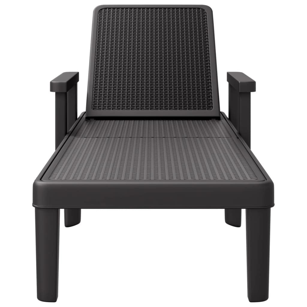 8721102554346_g_en_hd_2 vidaXL 4-Way Height Adjustable Sun Lounger 155.5x57x28 cm Polypropylene - Image 4