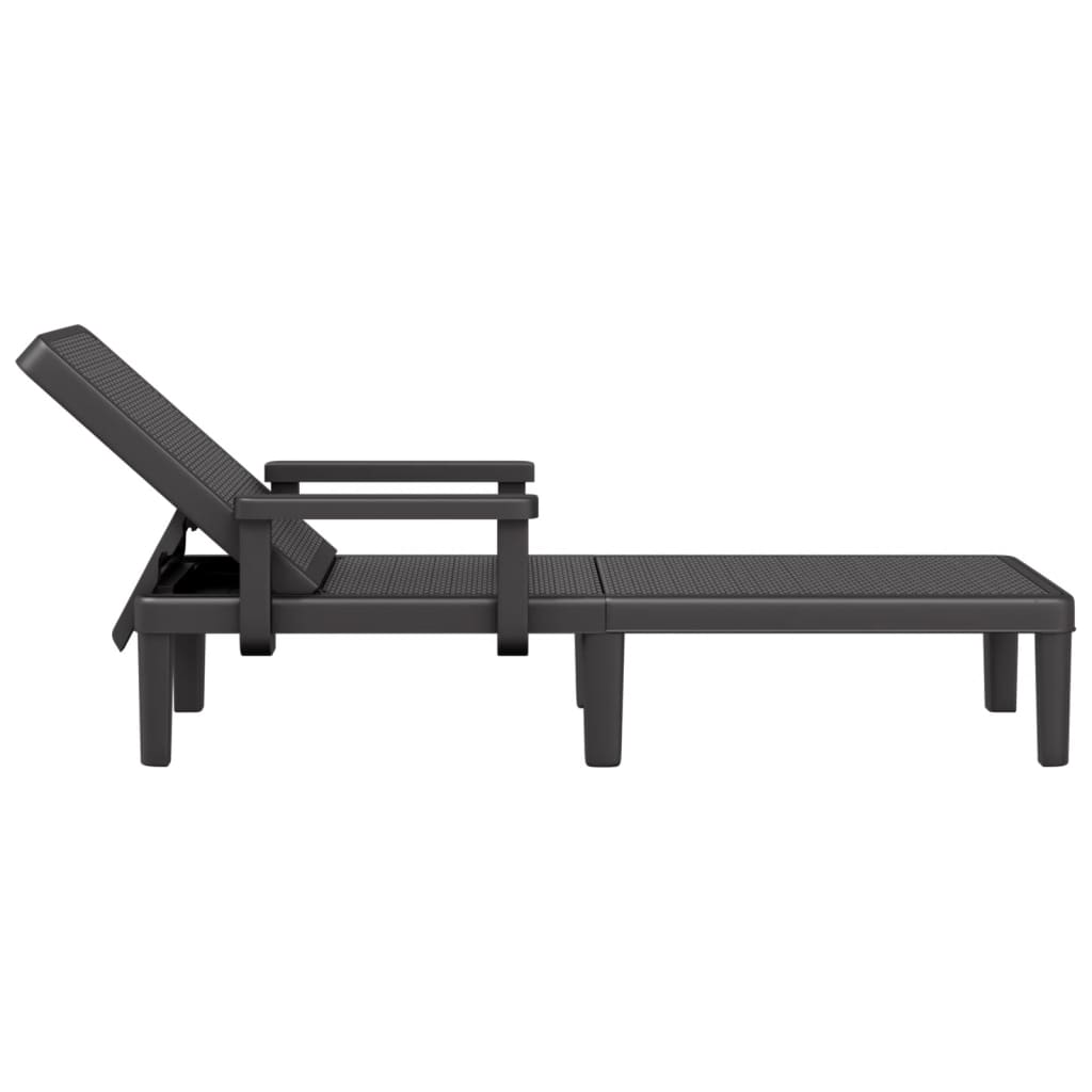 8721102554346_g_en_hd_3 vidaXL 4-Way Height Adjustable Sun Lounger 155.5x57x28 cm Polypropylene - Image 5