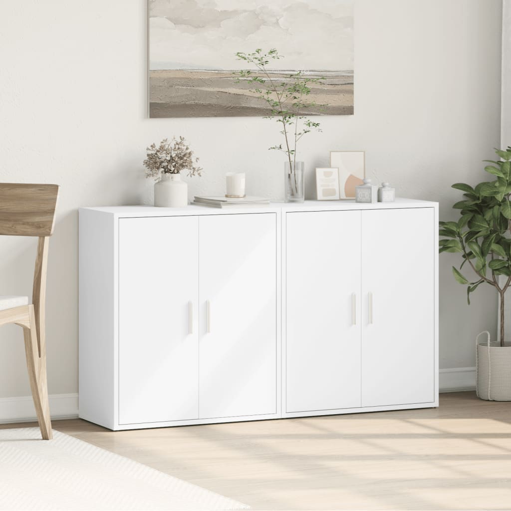 8721102594212_g_en_hd_1 vidaXL Sideboards 2 pcs White 60x31x70 cm Engineered Wood - Image 4