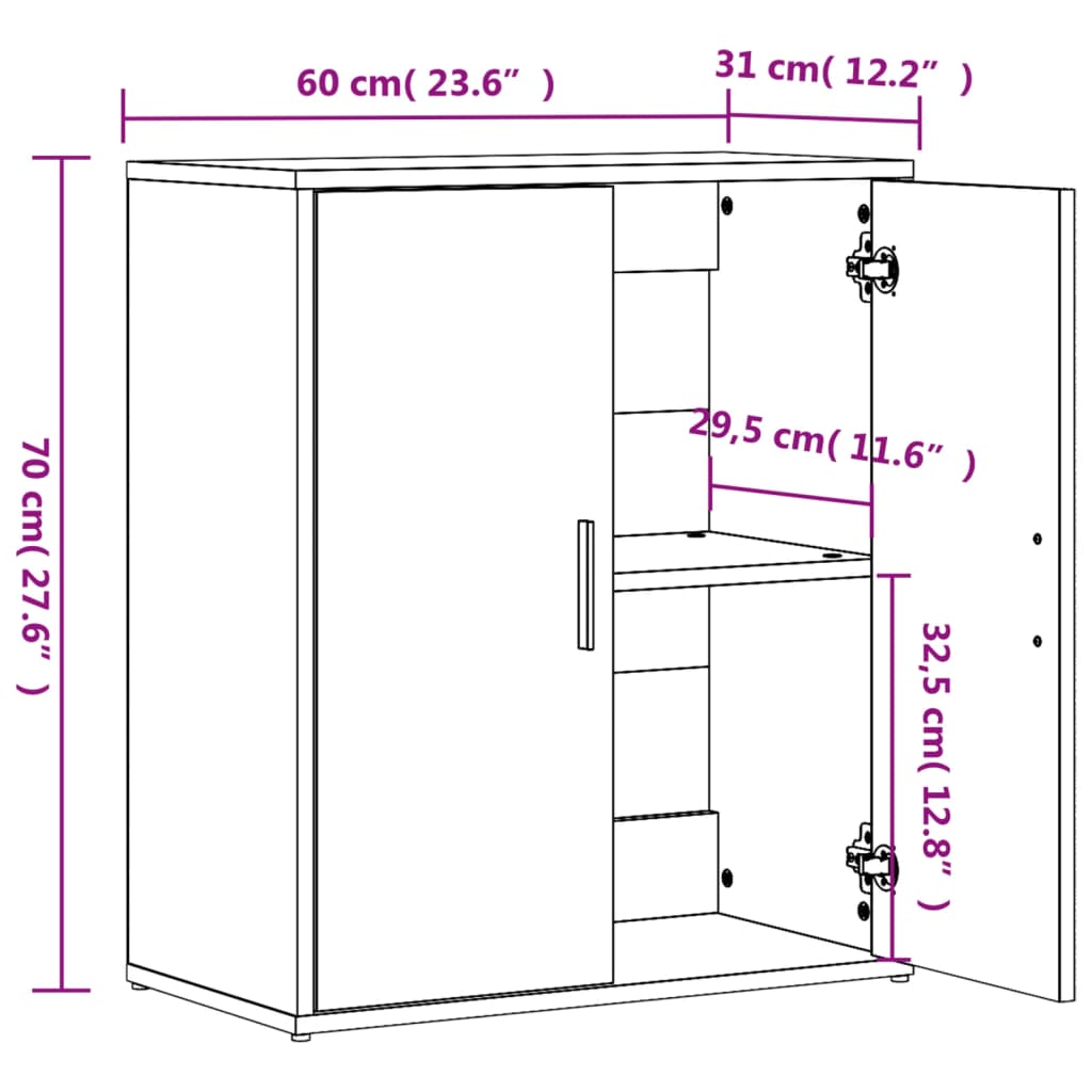 8721102594212_g_en_hd_8 vidaXL Sideboards 2 pcs White 60x31x70 cm Engineered Wood - Image 11
