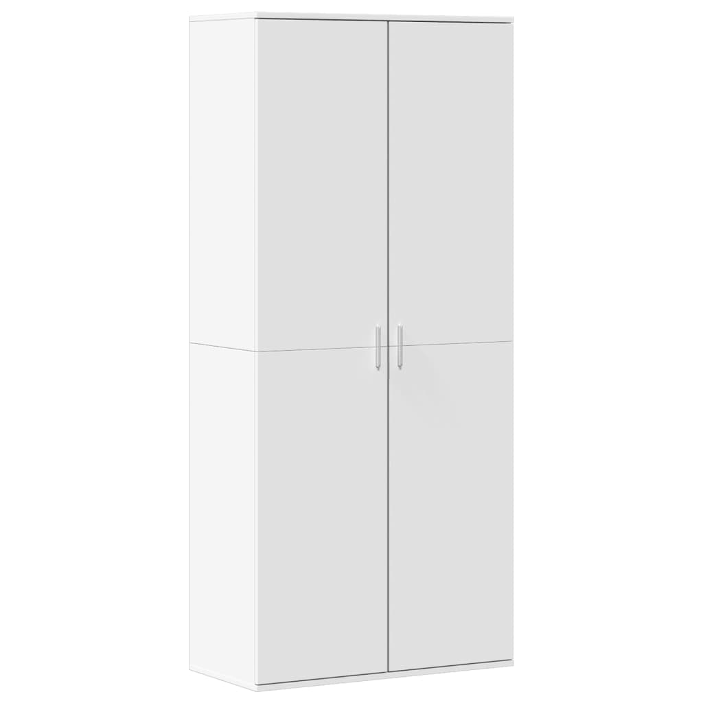 8721102595547_a_en_hd_1 vidaXL Shoe Cabinet White 80x39x178 cm Engineered Wood - Image 2