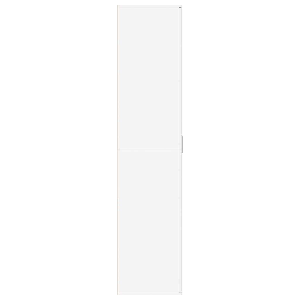8721102595547_g_en_hd_2 vidaXL Shoe Cabinet White 80x39x178 cm Engineered Wood - Image 5