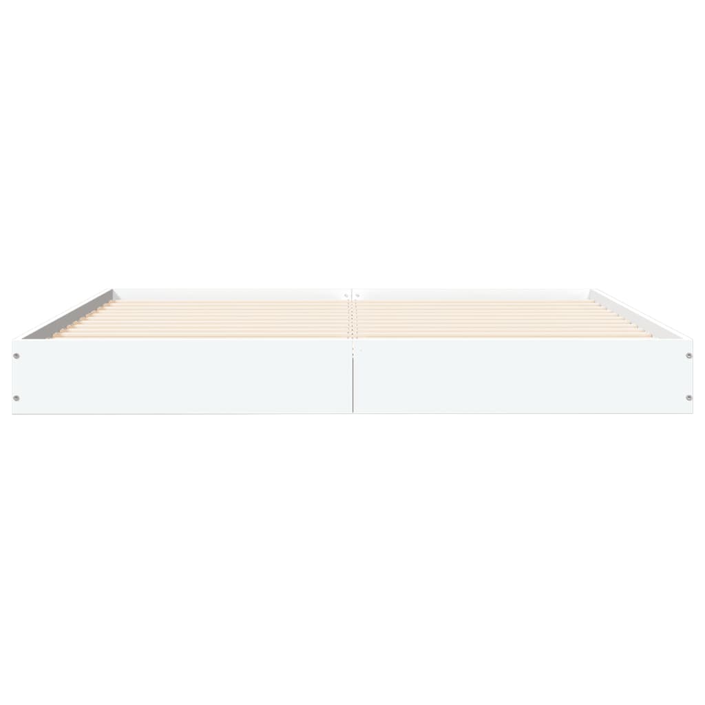 8721102598753_g_en_hd_2 vidaXL Bed Frame without Mattress White 150x200 cm Engineered Wood - Image 4