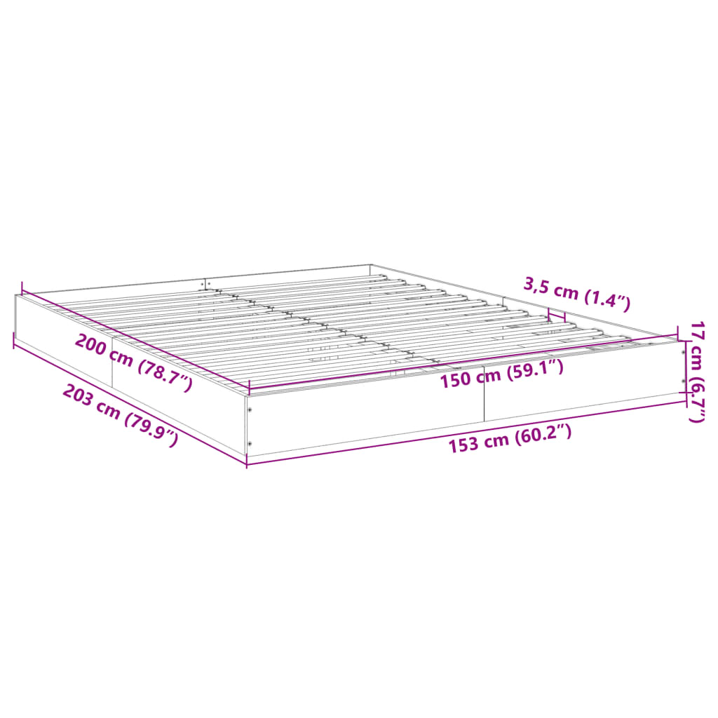 8721102598753_g_en_hd_8 vidaXL Bed Frame without Mattress White 150x200 cm Engineered Wood - Image 10
