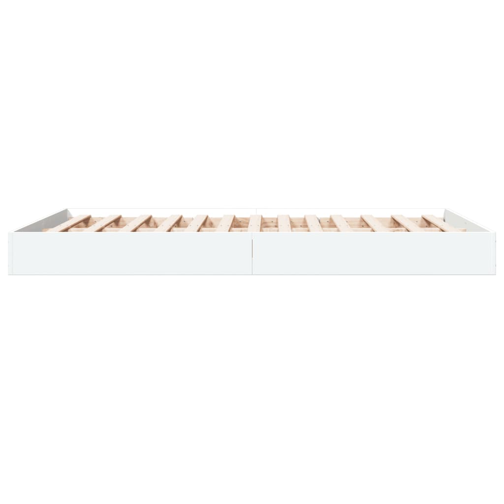 8721102599033_g_en_hd_3 vidaXL Bed Frame without Mattress White 135x190 cm Engineered Wood - Image 5
