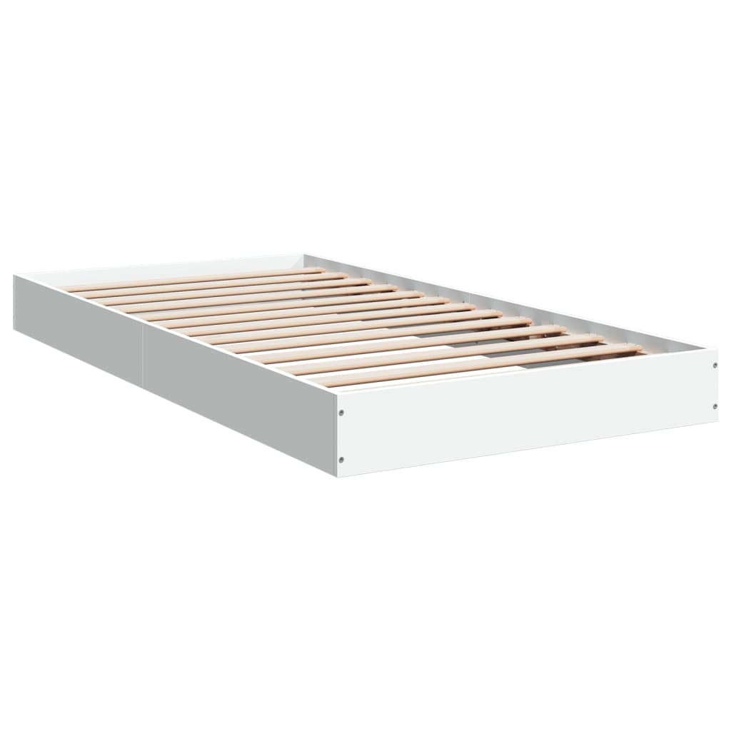 8721102599316_g_en_hd_1 vidaXL Bed Frame without Mattress White 90x190 cm Engineered Wood - Image 3