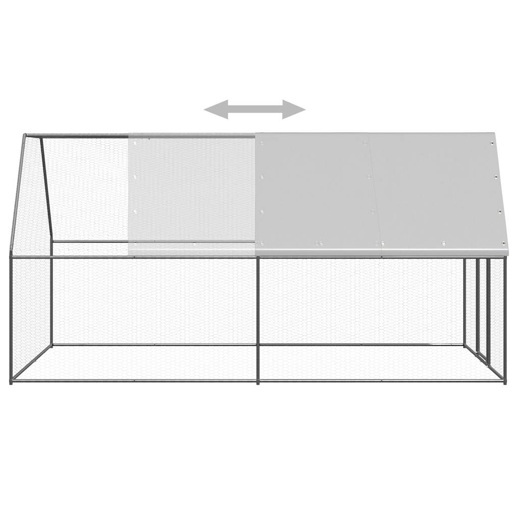 8721102608124_g_en_hd_3 vidaXL Chicken Cage 2x4x2 m Galvanised Steel - Image 4