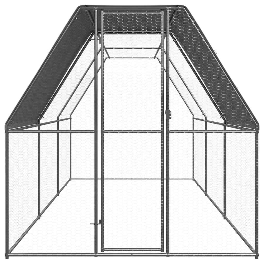 8721102608131_g_en_hd_1 vidaXL Chicken Cage 2x6x2 m Galvanised Steel - Image 2