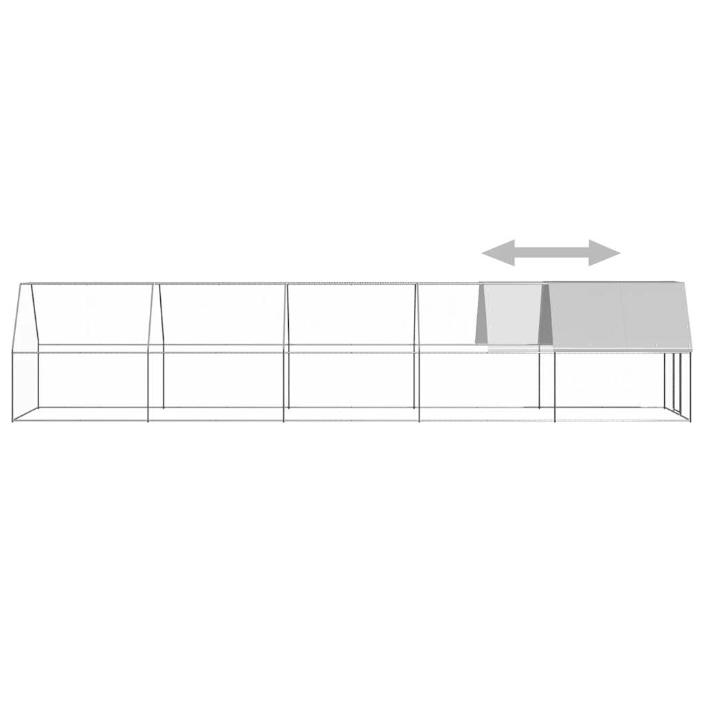 8721102608155_g_en_hd_3 vidaXL Chicken Cage 2x10x2 m Galvanised Steel - Image 4