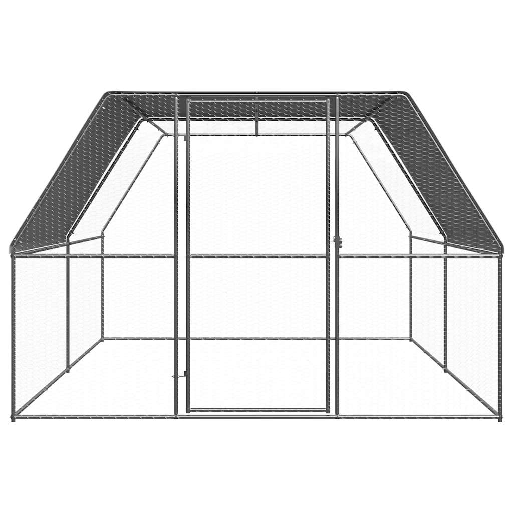 8721102608179_g_en_hd_1 vidaXL Chicken Cage 3x4x2 m Galvanised Steel - Image 2