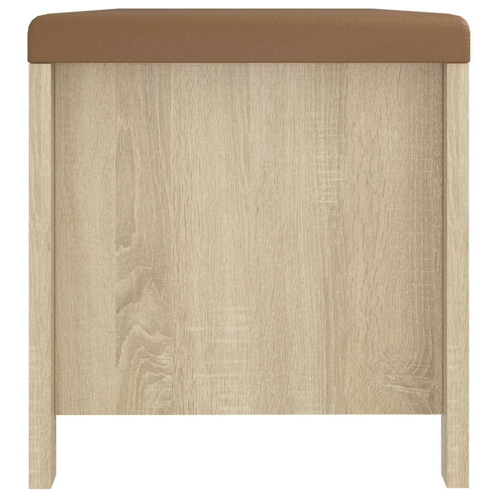 8721102608612_g_en_hd_4 vidaXL Storage Box with Cushion Sonoma Oak 105x40x45 cm - Image 6