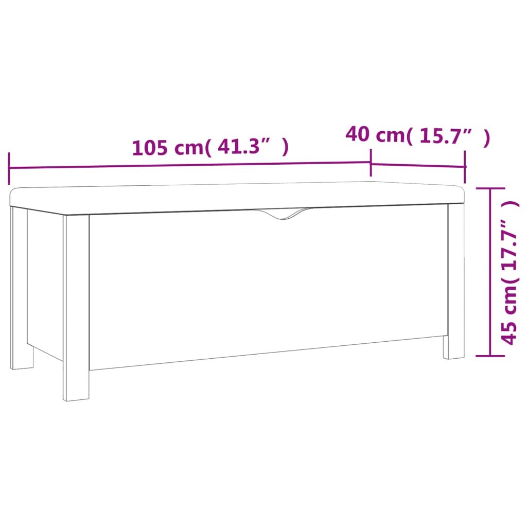 8721102608612_g_en_hd_5 vidaXL Storage Box with Cushion Sonoma Oak 105x40x45 cm - Image 7