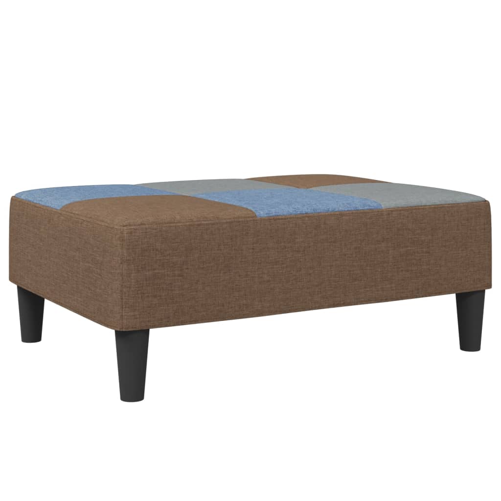 8721102612183_a_en_hd_1 vidaXL Footstool Patchwork 77x55x31 cm Fabric - Image 2