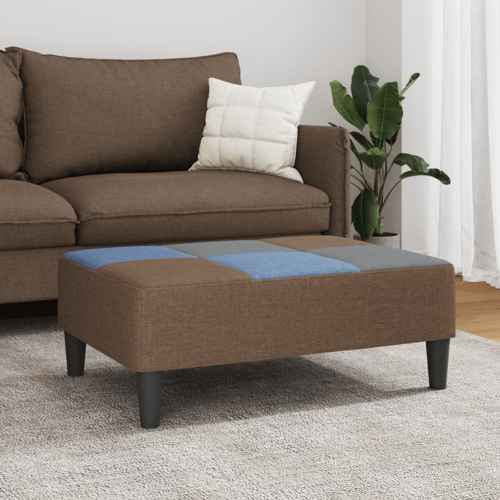 8721102612183_g_en_hd_1 vidaXL Footstool Patchwork 77x55x31 cm Fabric - Image 3