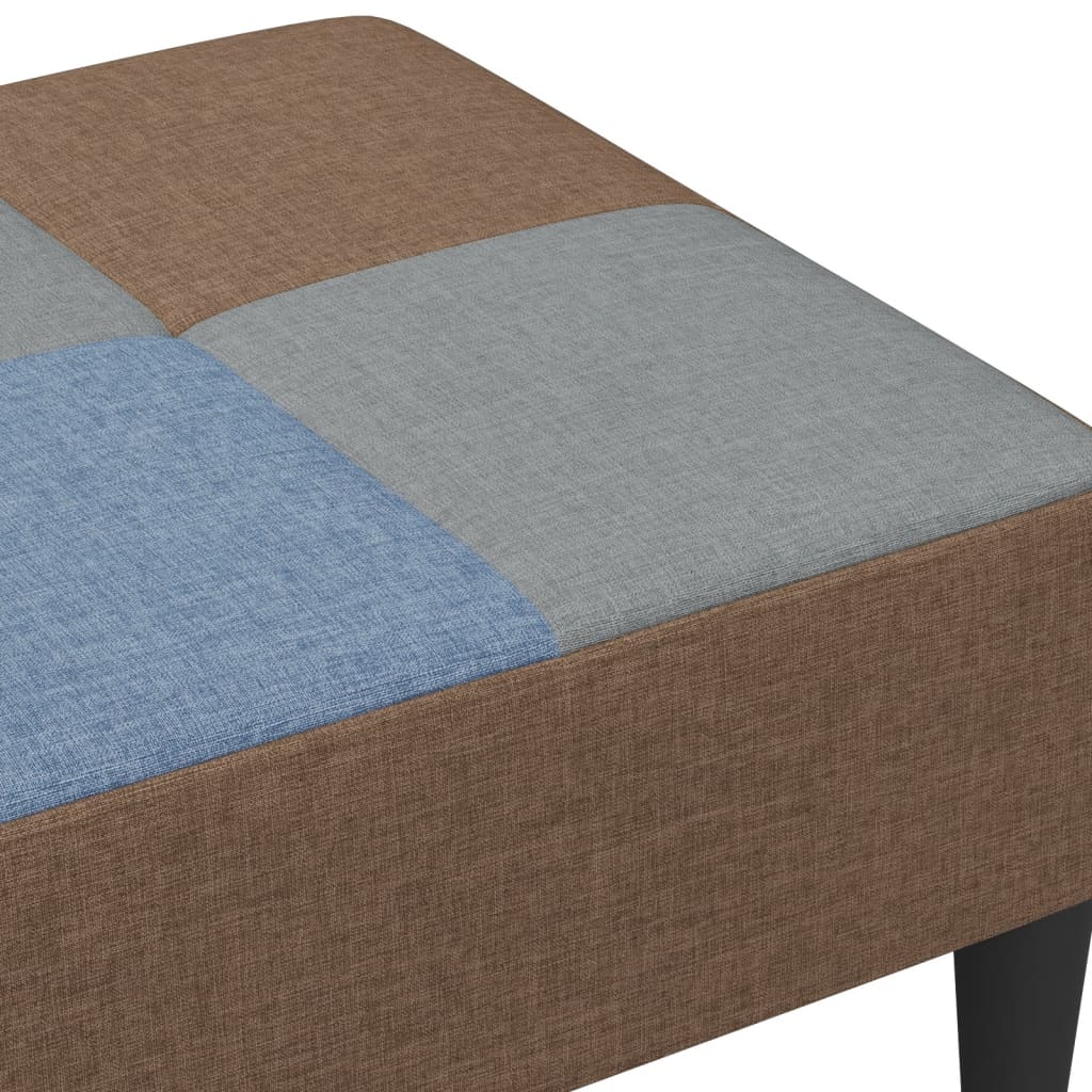 8721102612183_g_en_hd_4 vidaXL Footstool Patchwork 77x55x31 cm Fabric - Image 6