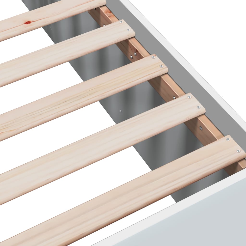 8721102615405_g_en_hd_5 vidaXL Bed Frame without Mattress White 183x203 cm King - Image 7