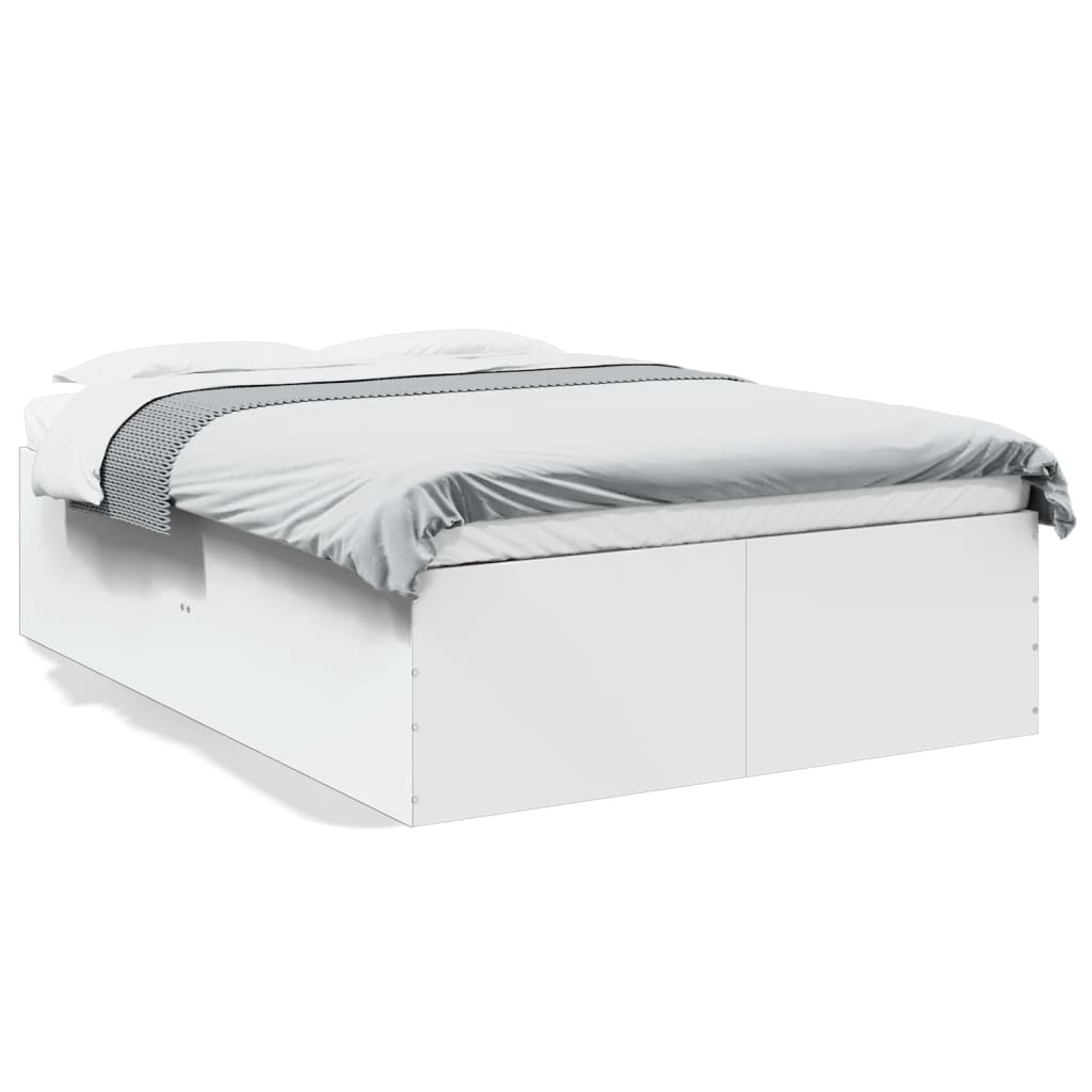 8721102615825_a_en_hd_1 vidaXL Bed Frame without Mattress White 135x190 cm - Image 2