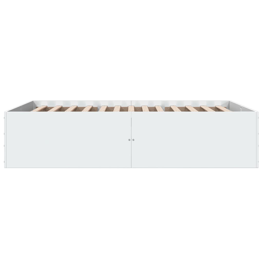 8721102615825_g_en_hd_3 vidaXL Bed Frame without Mattress White 135x190 cm - Image 5