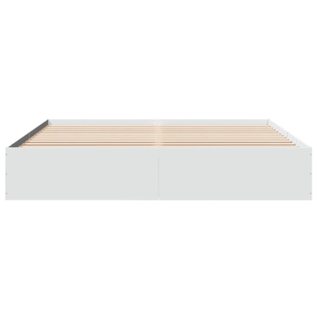 8721102616310_g_en_hd_2 vidaXL Bed Frame without Mattress White 183x203 cm King - Image 4