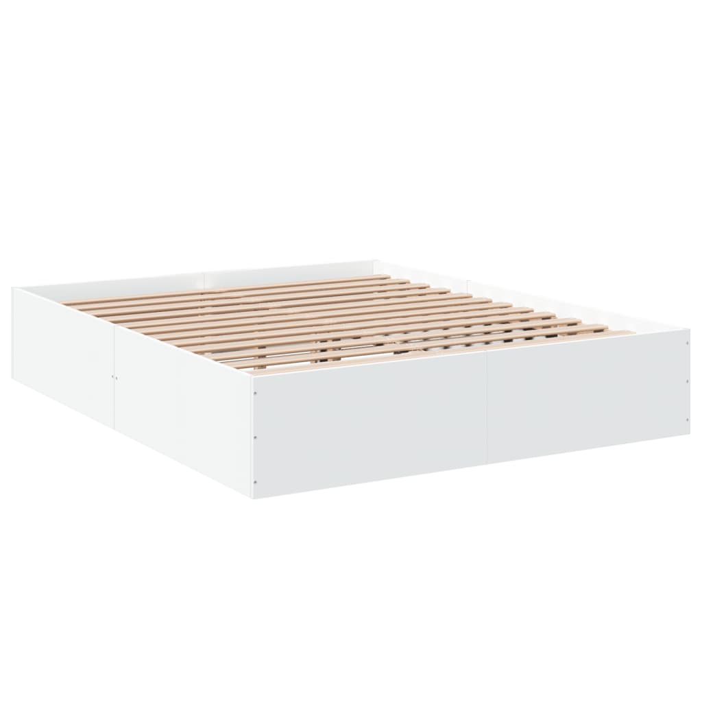 8721102616457_g_en_hd_4 vidaXL Bed Frame without Mattress White 150x200 cm - Image 6
