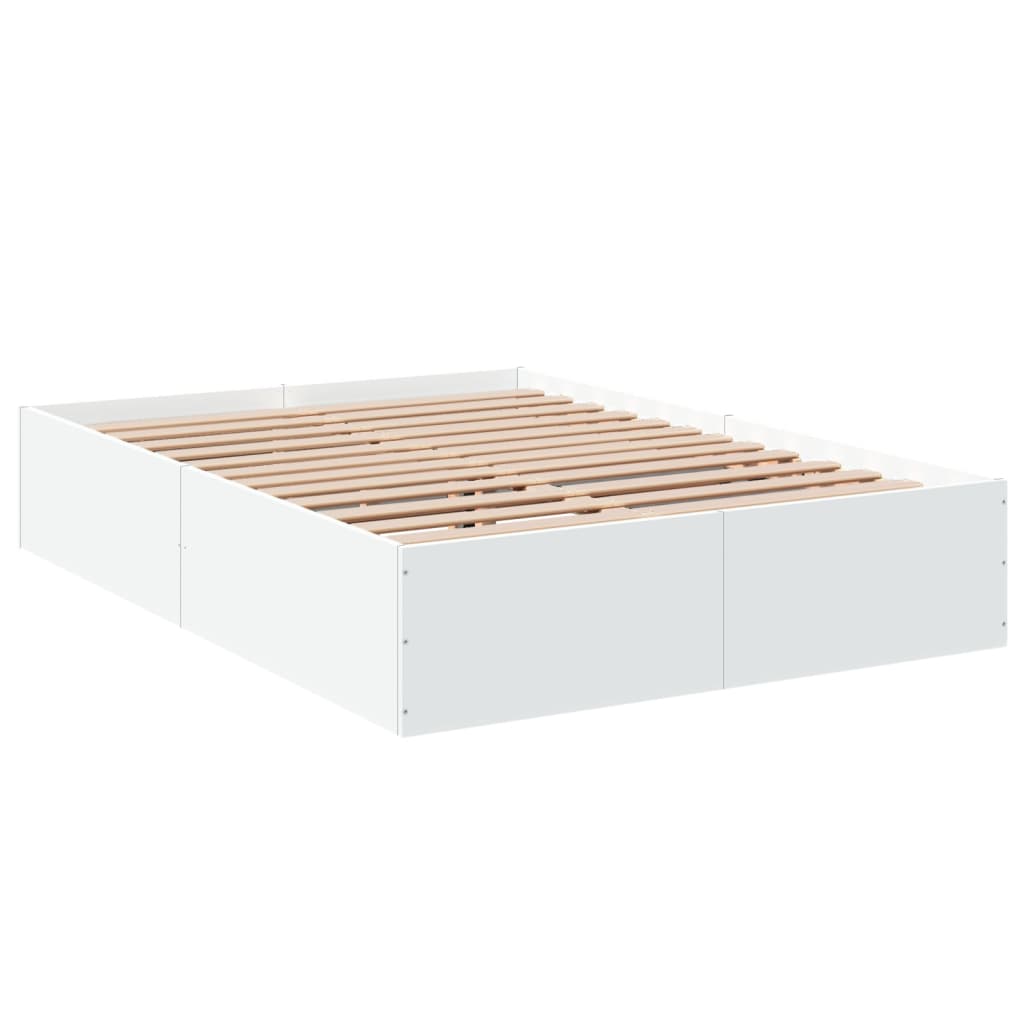 8721102616730_g_en_hd_1 vidaXL Bed Frame without Mattress White 135x190 cm - Image 3