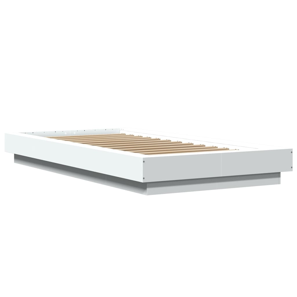 8721102618765_g_en_hd_1 vidaXL Bed Frame without Mattress White 90x190 cm - Image 3