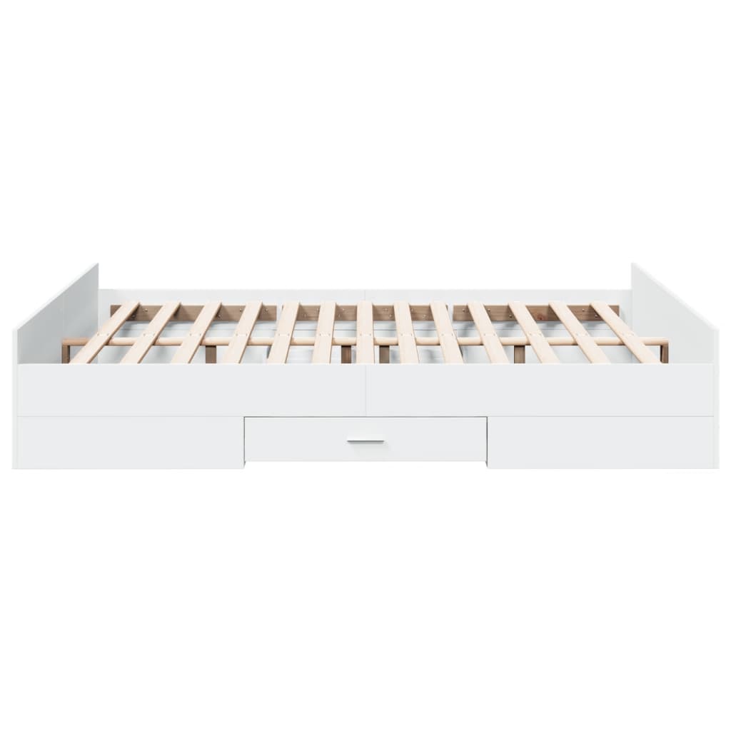 8721102619397_g_en_hd_3 vidaXL Bed Frame with Drawers without Mattress White 150x200 cm - Image 5