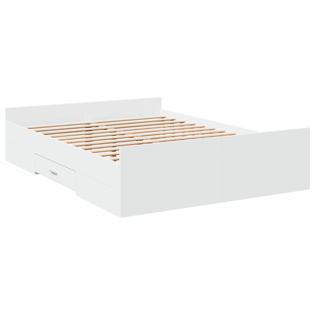 8721102619670_g_en_hd_1 vidaXL Bed Frame with Drawers without Mattress White 135x190 cm - Image 3